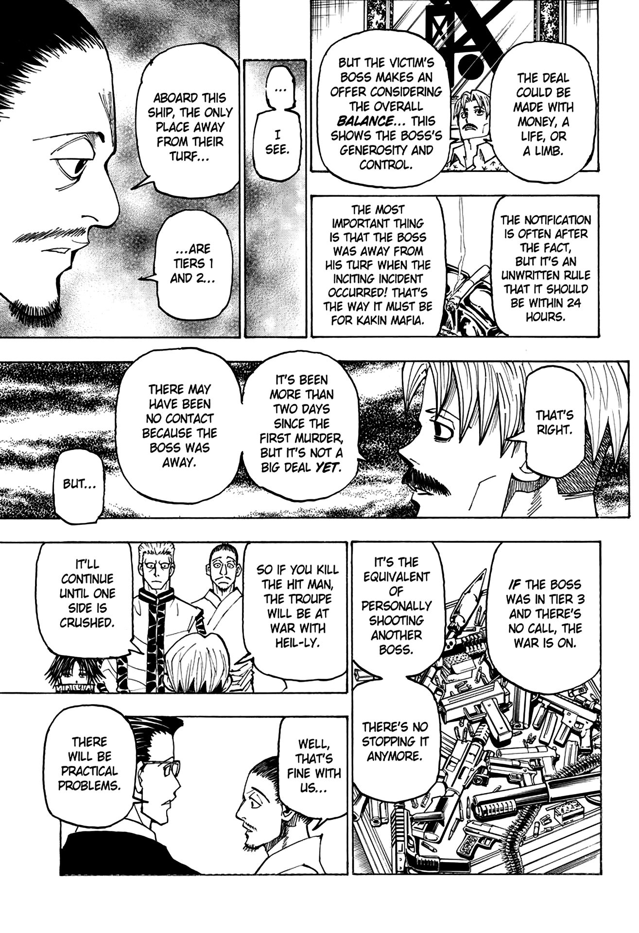 Hunter x Hunter Chap 384 - Next Chap 385