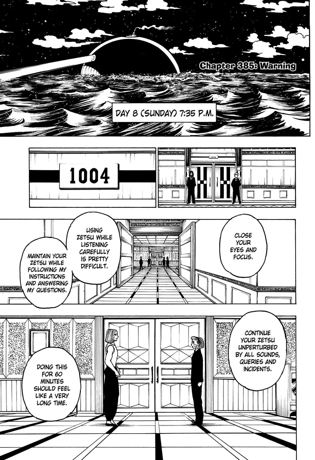Hunter x Hunter Chap 385 - Next Chap 386