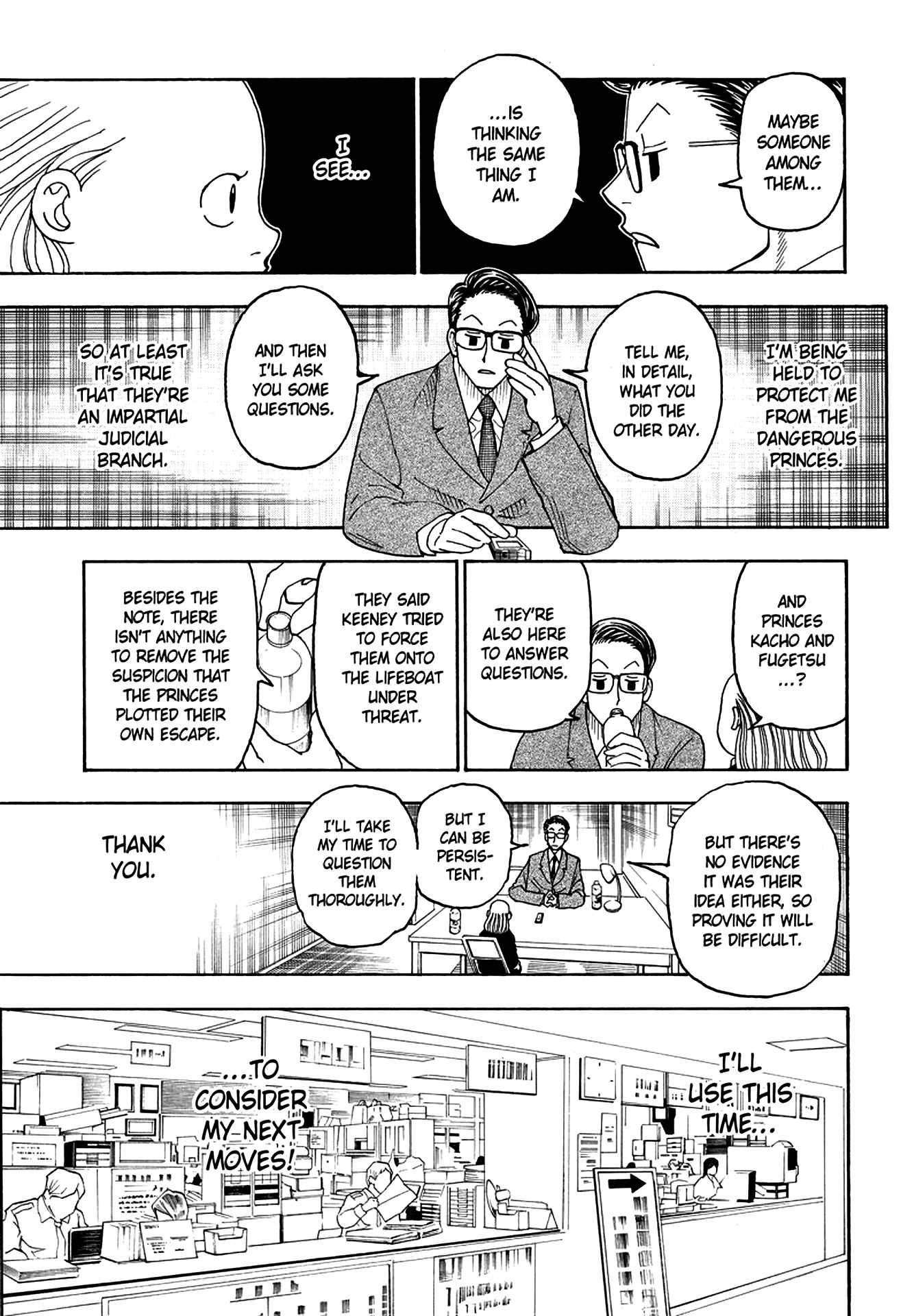 Hunter x Hunter Chap 386 - Next Chap 387