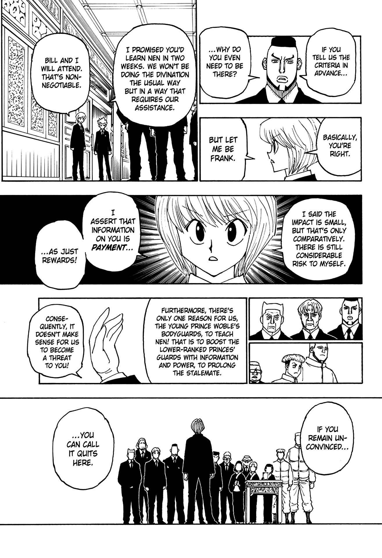Hunter x Hunter Chap 386 - Next Chap 387