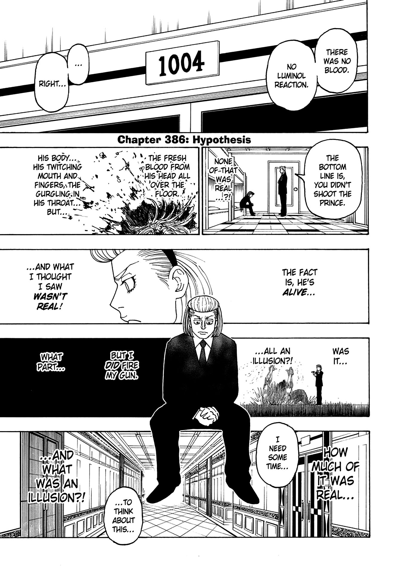 Hunter x Hunter Chap 386 - Next Chap 387