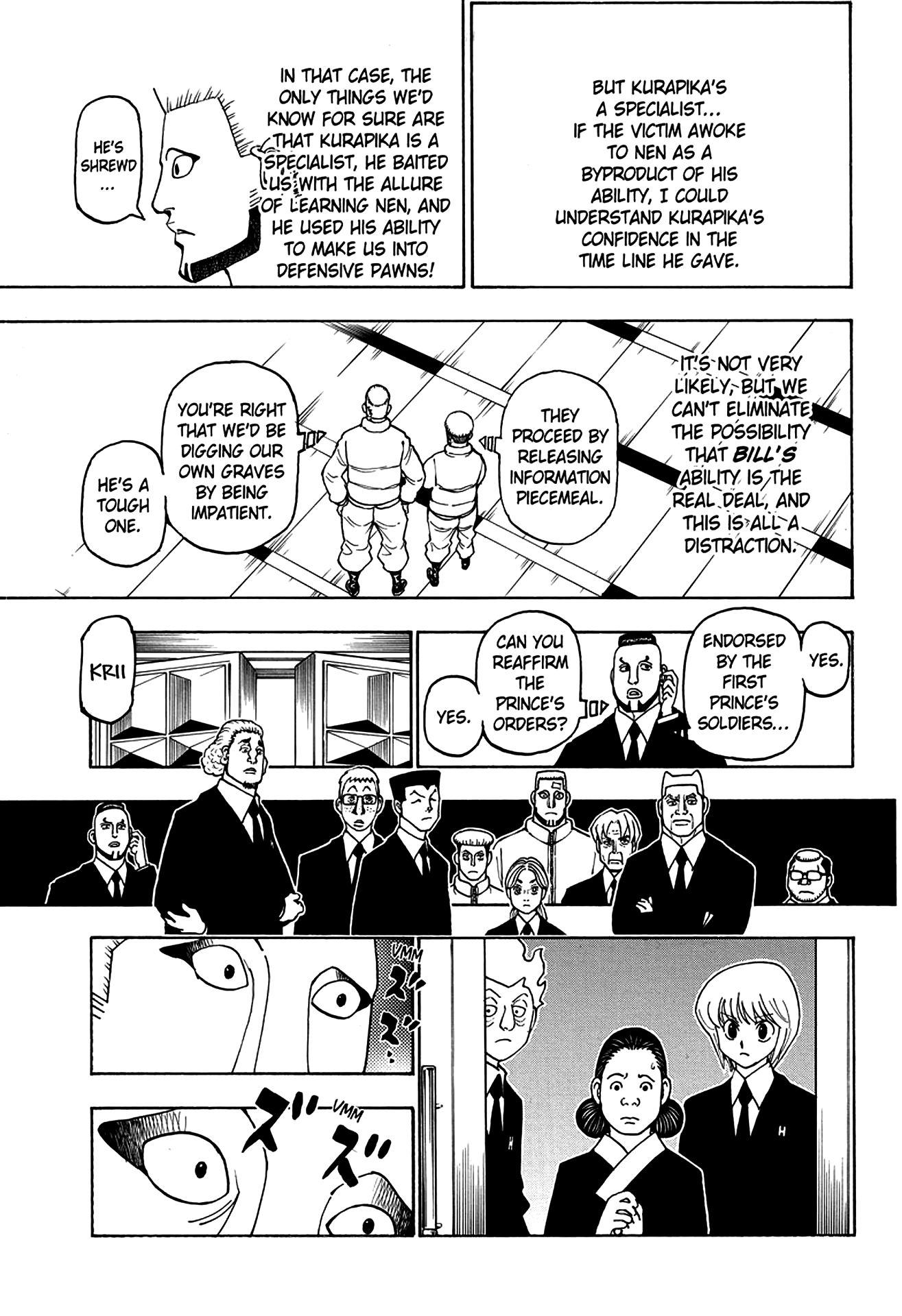 Hunter x Hunter Chap 388 - Next Chap 389