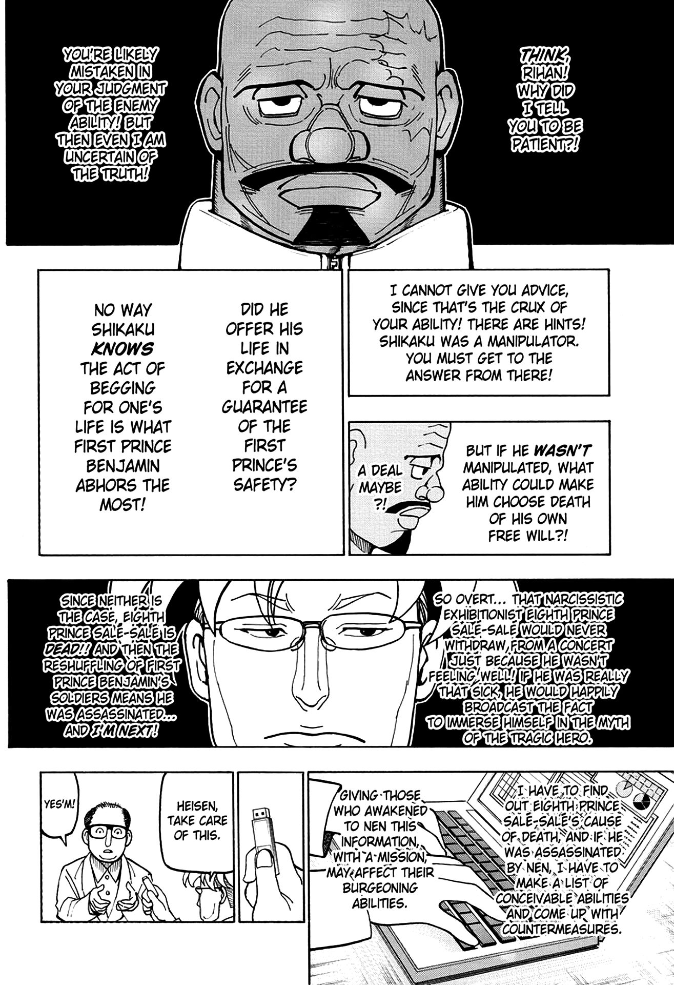 Hunter x Hunter Chap 388 - Next Chap 389