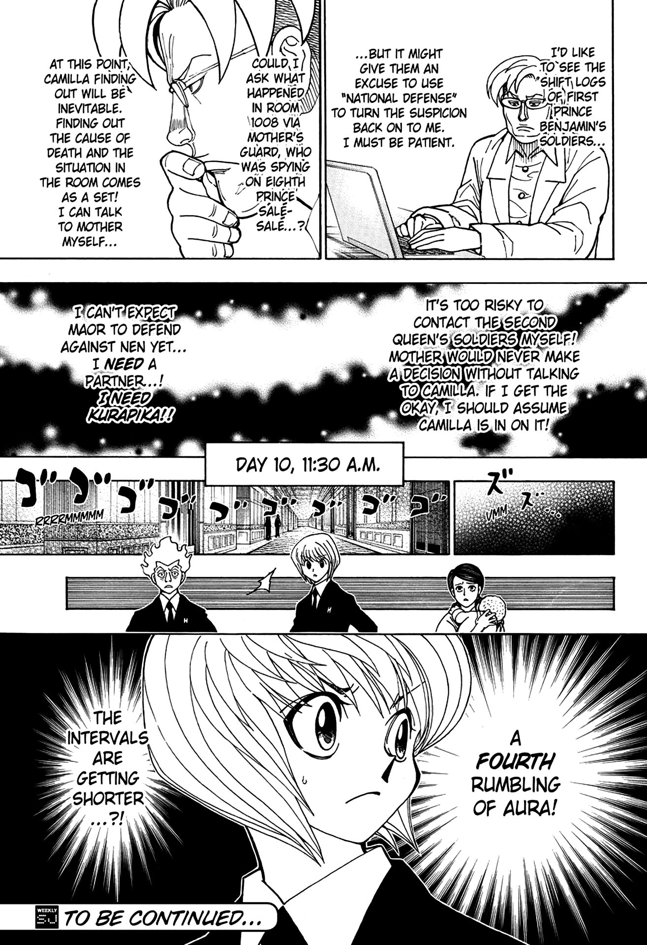 Hunter x Hunter Chap 388 - Next Chap 389