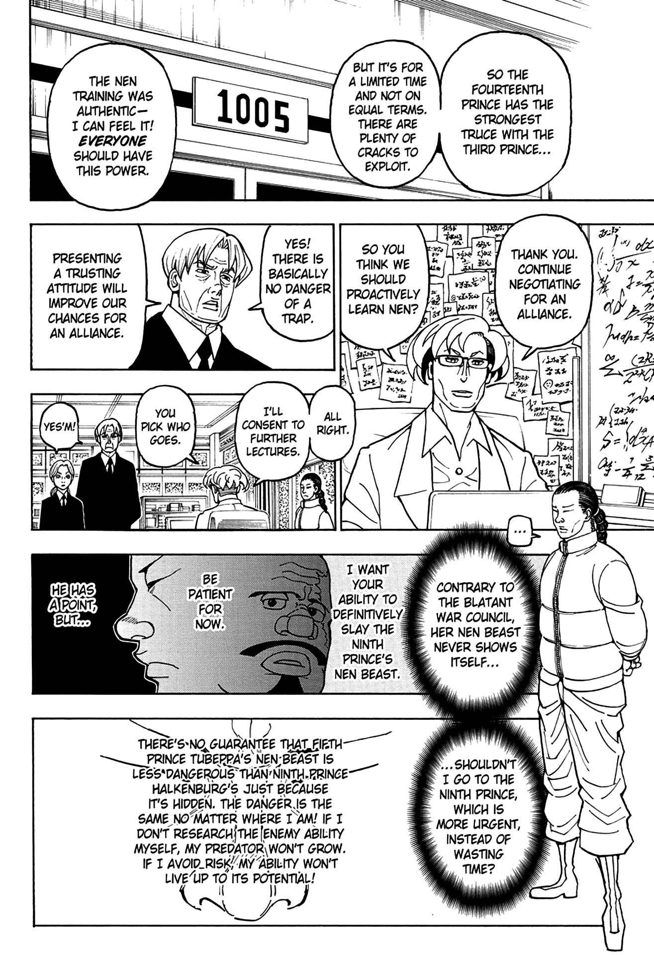 Hunter x Hunter Chap 388 - Next Chap 389