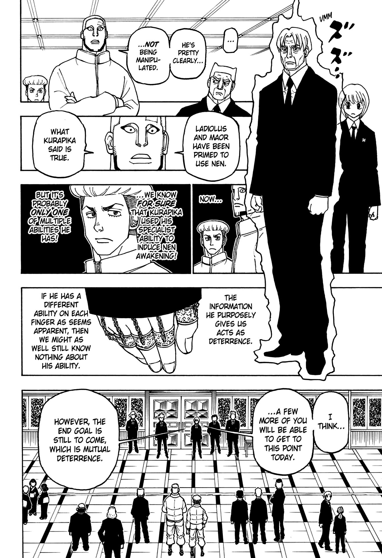 Hunter x Hunter Chap 388 - Next Chap 389