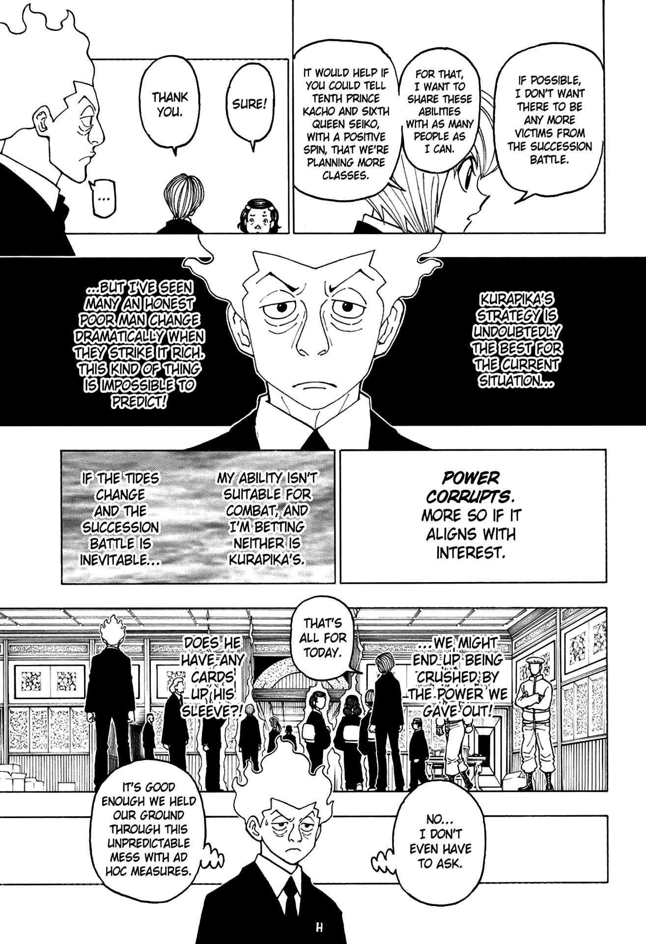 Hunter x Hunter Chap 388 - Next Chap 389