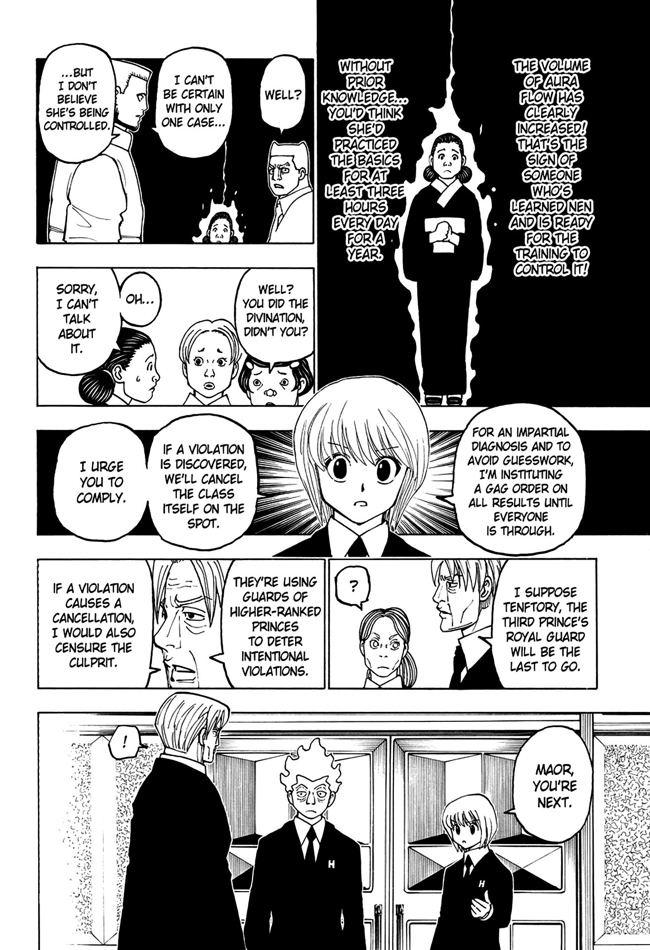 Hunter x Hunter Chap 388 - Next Chap 389