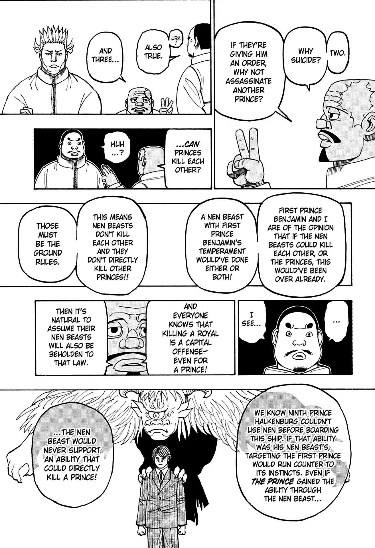 Hunter x Hunter Chap 389 - Next Chap 390