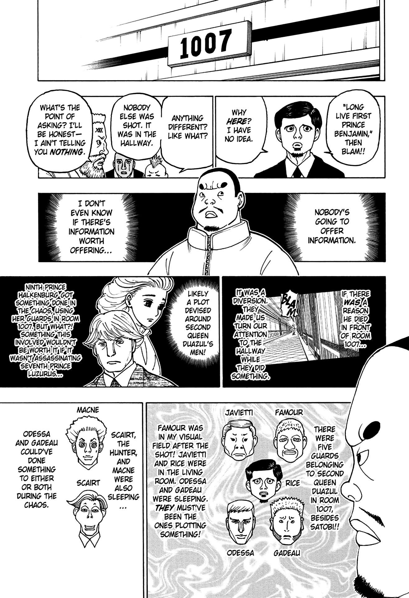 Hunter x Hunter Chap 389 - Next Chap 390