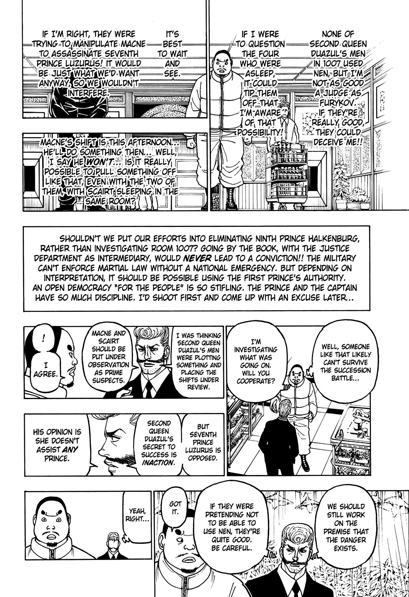 Hunter x Hunter Chap 389 - Next Chap 390