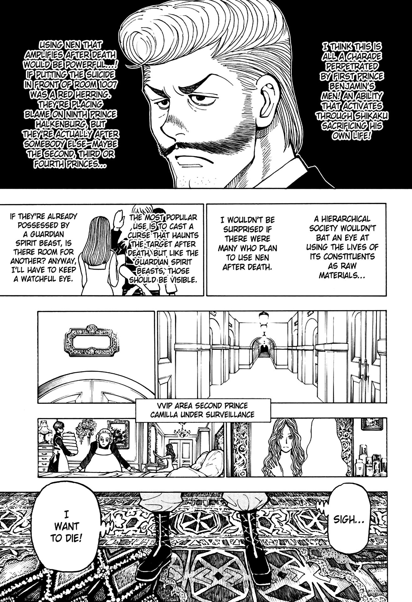 Hunter x Hunter Chap 389 - Next Chap 390
