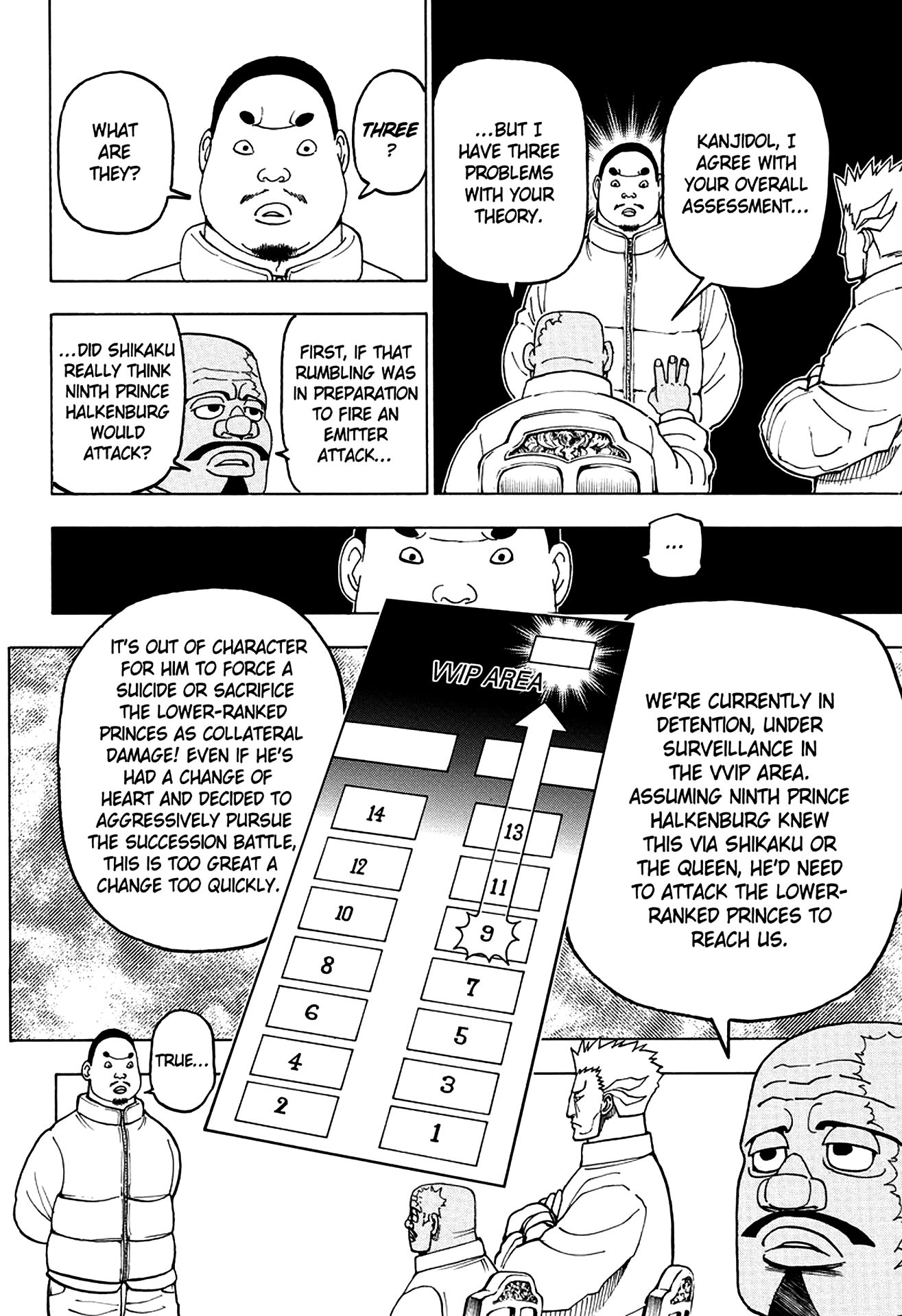 Hunter x Hunter Chap 389 - Next Chap 390