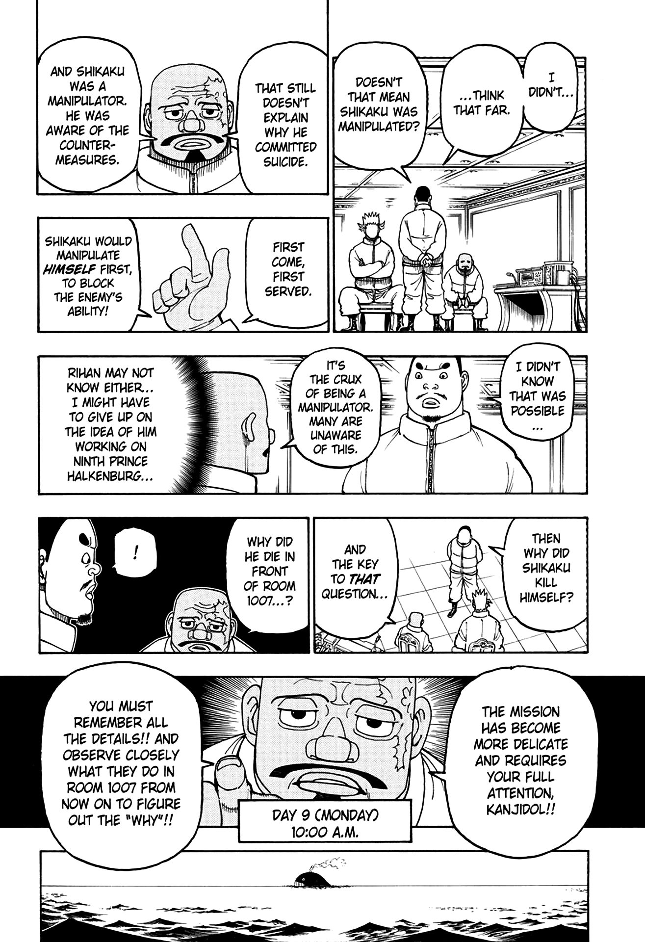 Hunter x Hunter Chap 389 - Next Chap 390