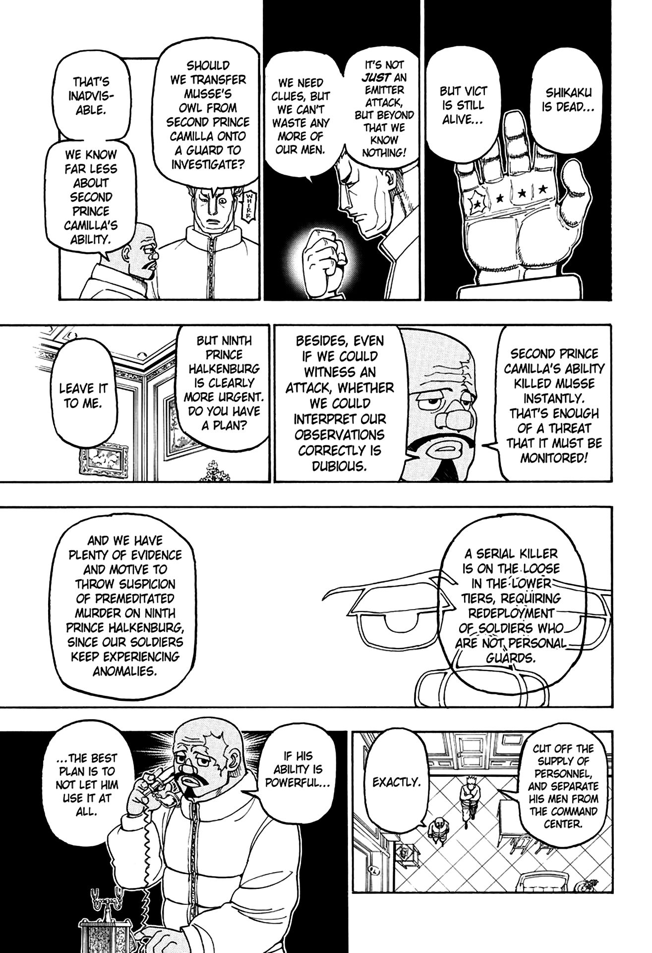 Hunter x Hunter Chap 389 - Next Chap 390