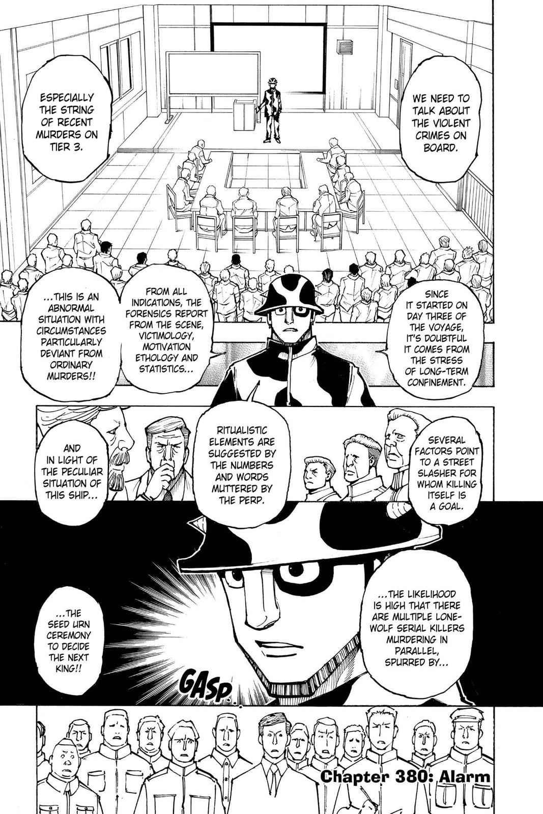 Hunter x Hunter Chap 380 - Next Chap 381