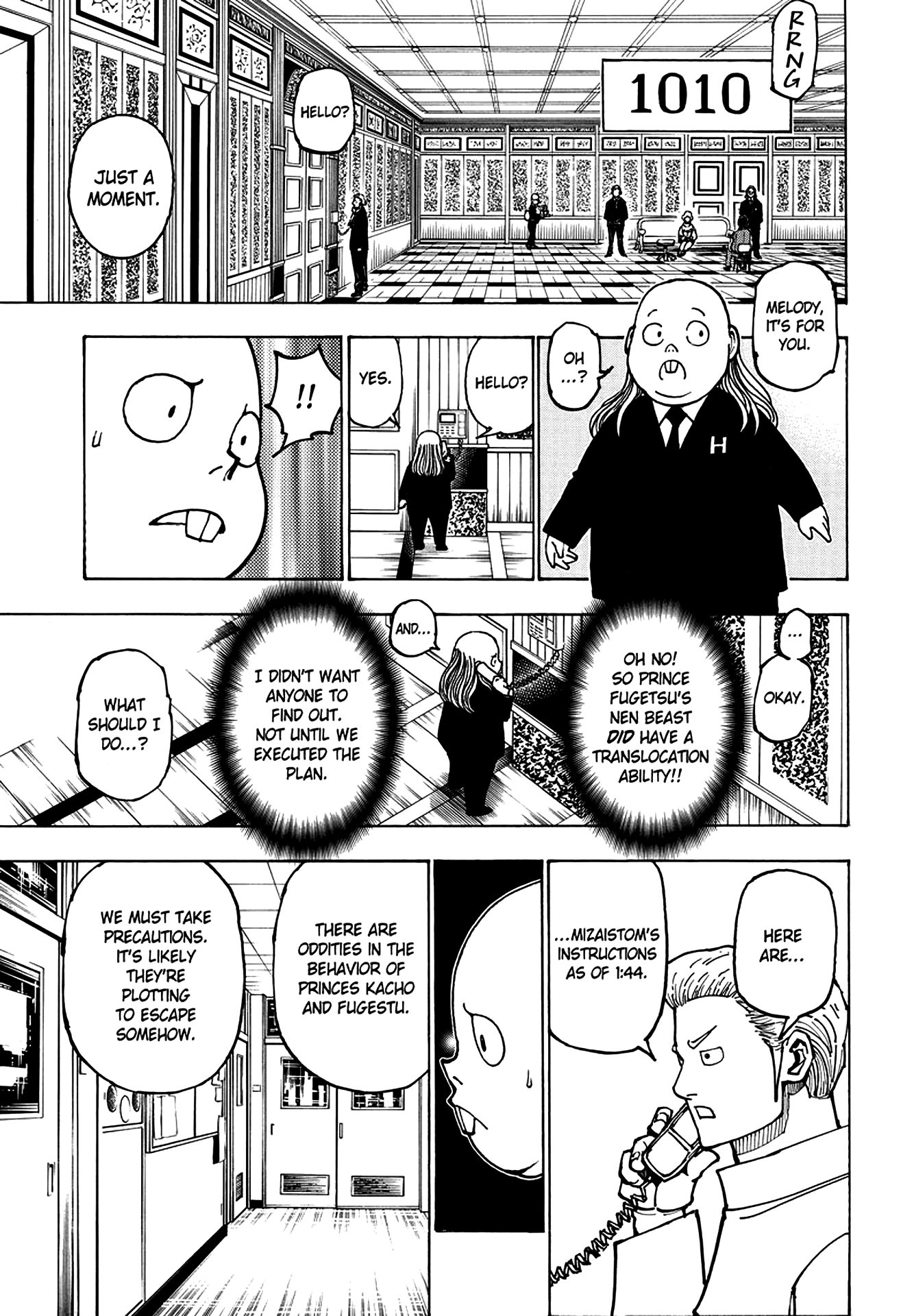 Hunter x Hunter Chap 381 - Next Chap 382