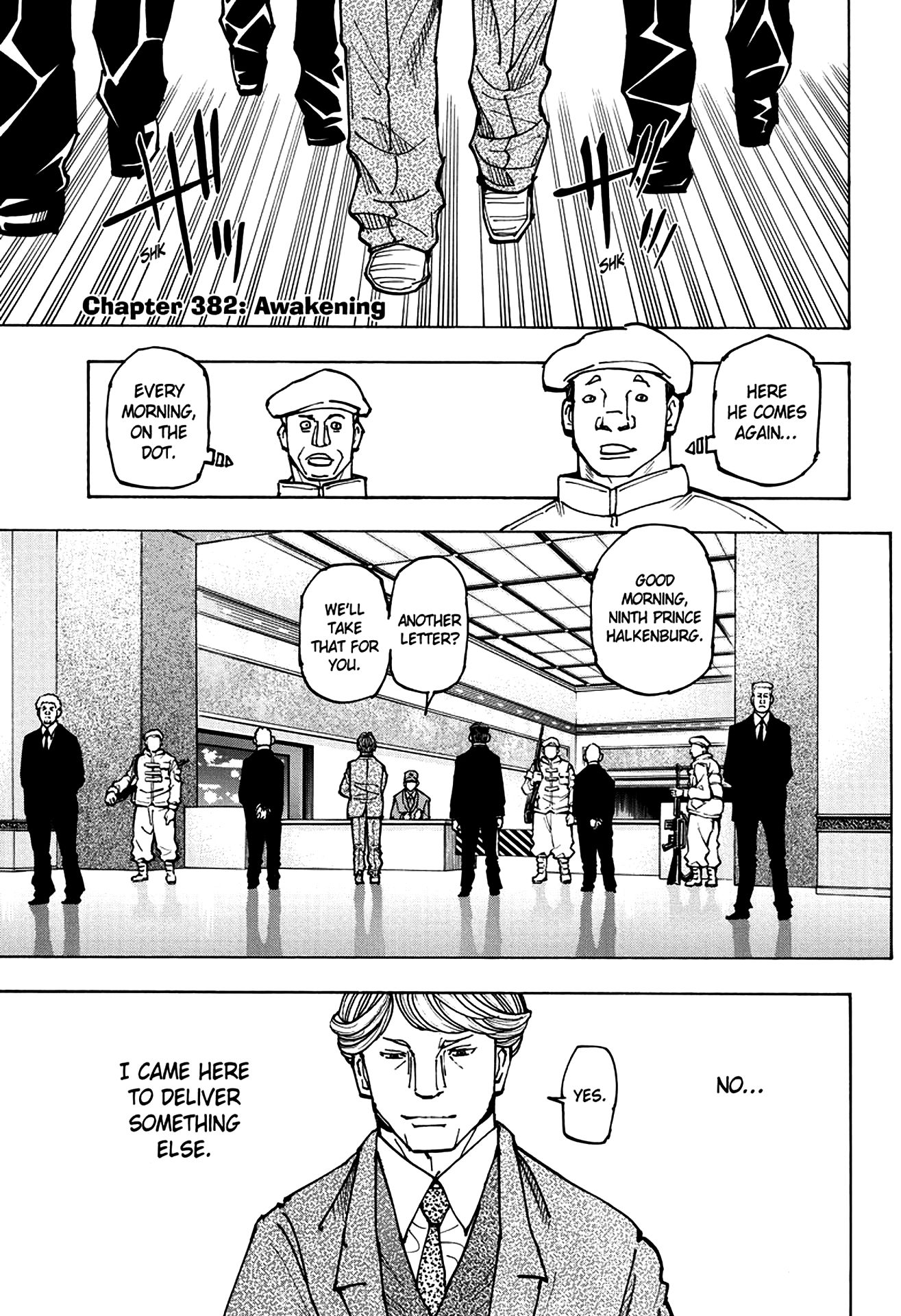 Hunter x Hunter Chap 382 - Next Chap 383