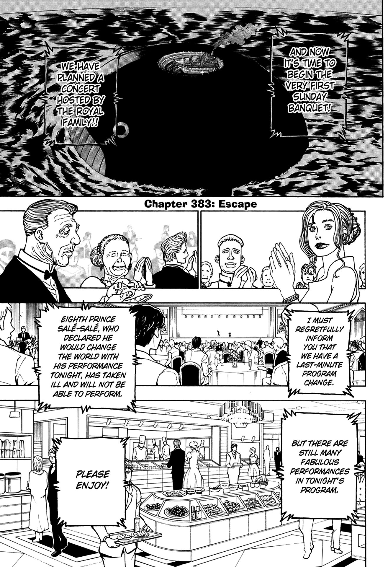 Hunter x Hunter Chap 383 - Next Chap 384