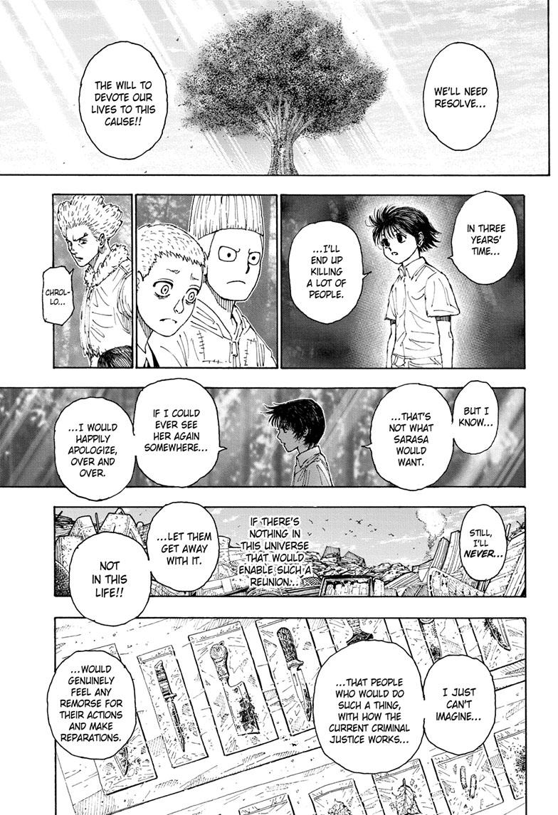 Hunter x Hunter Chap 397 - Next Chap 398