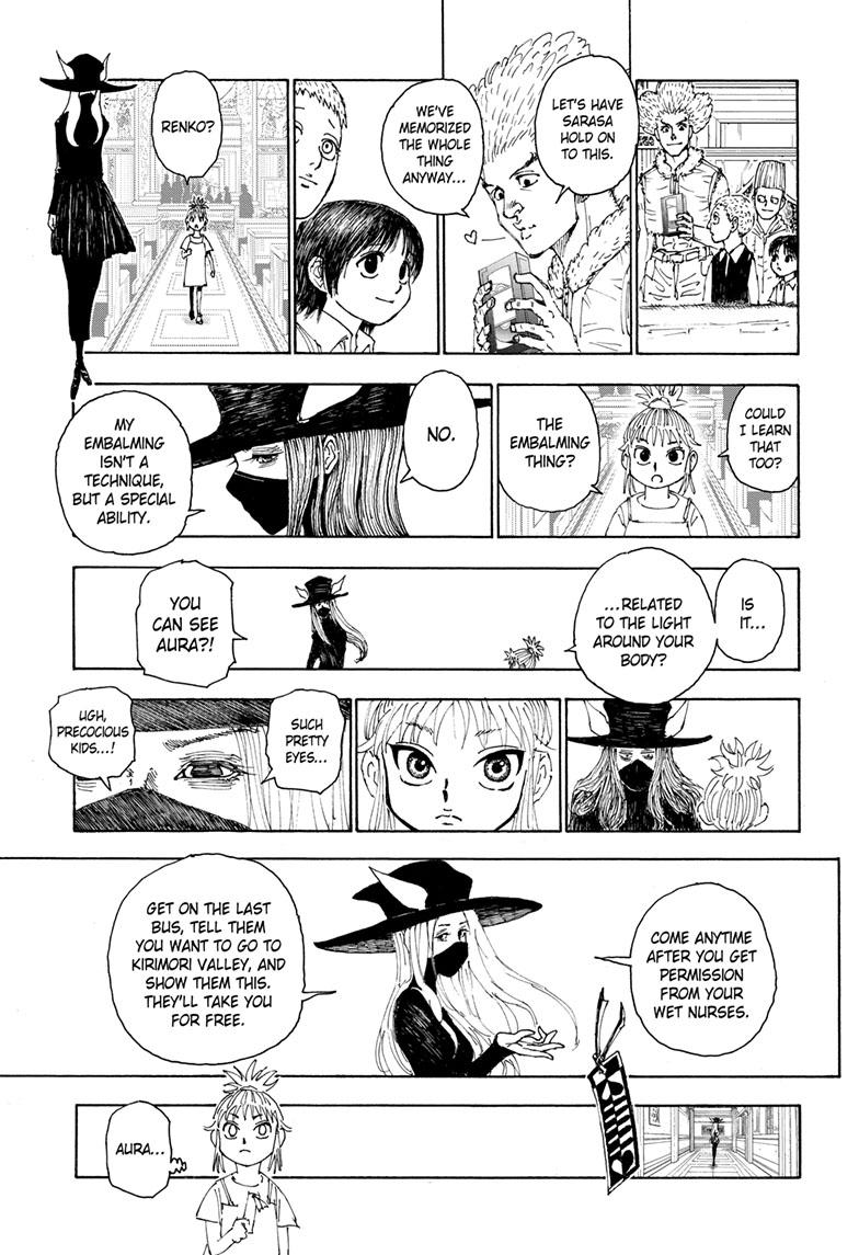 Hunter x Hunter Chap 397 - Next Chap 398