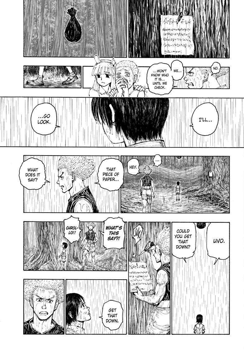 Hunter x Hunter Chap 397 - Next Chap 398