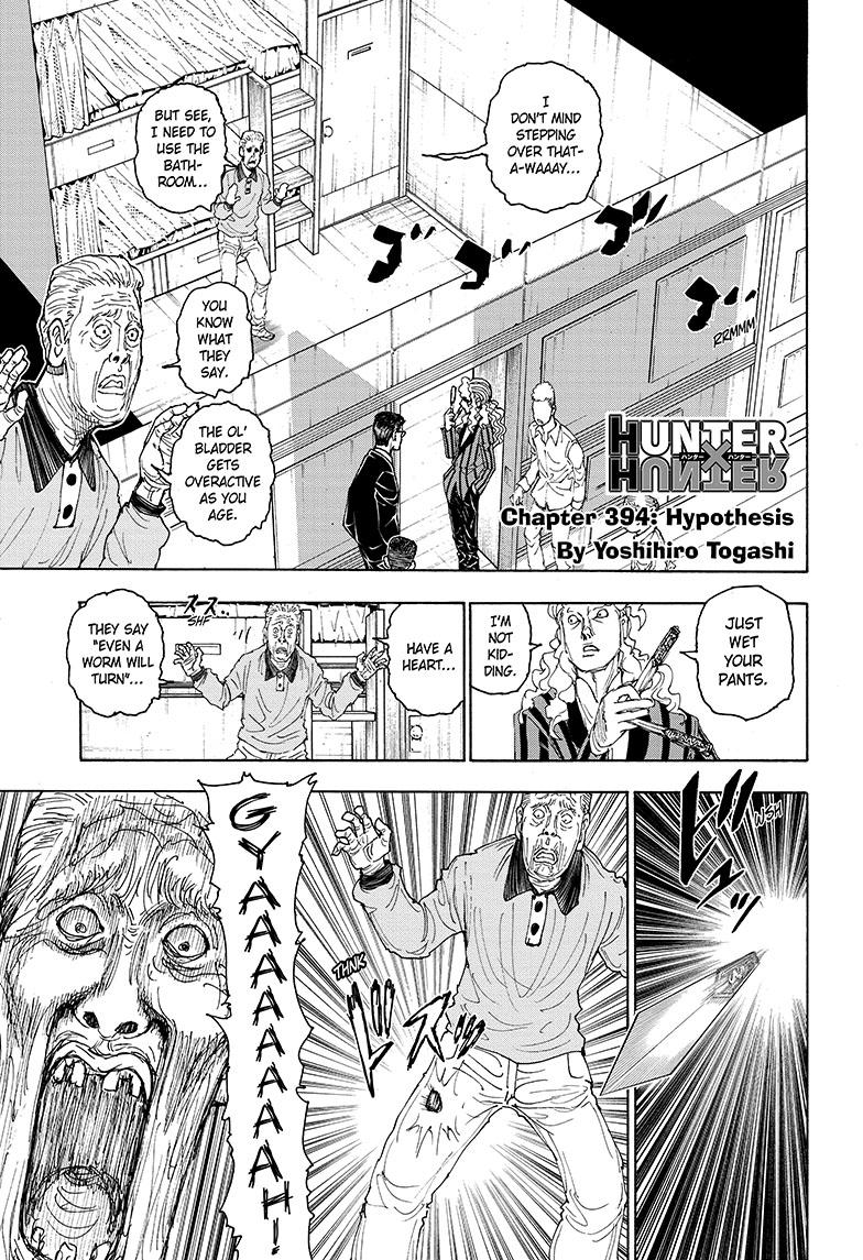 Hunter x Hunter Chap 394 - Next Chap 395