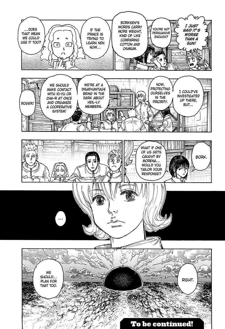 Hunter x Hunter Chap 394 - Next Chap 395