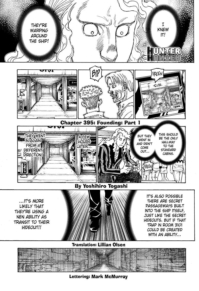 Hunter x Hunter Chap 395 - Next Chap 396