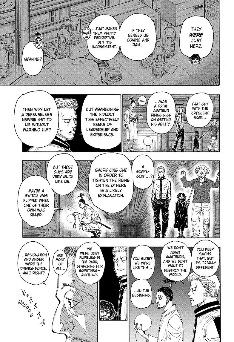 Hunter x Hunter Chap 395 - Next Chap 396
