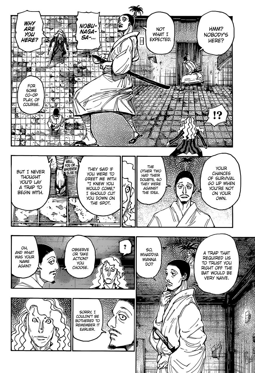 Hunter x Hunter Chap 398 - Next Chap 399