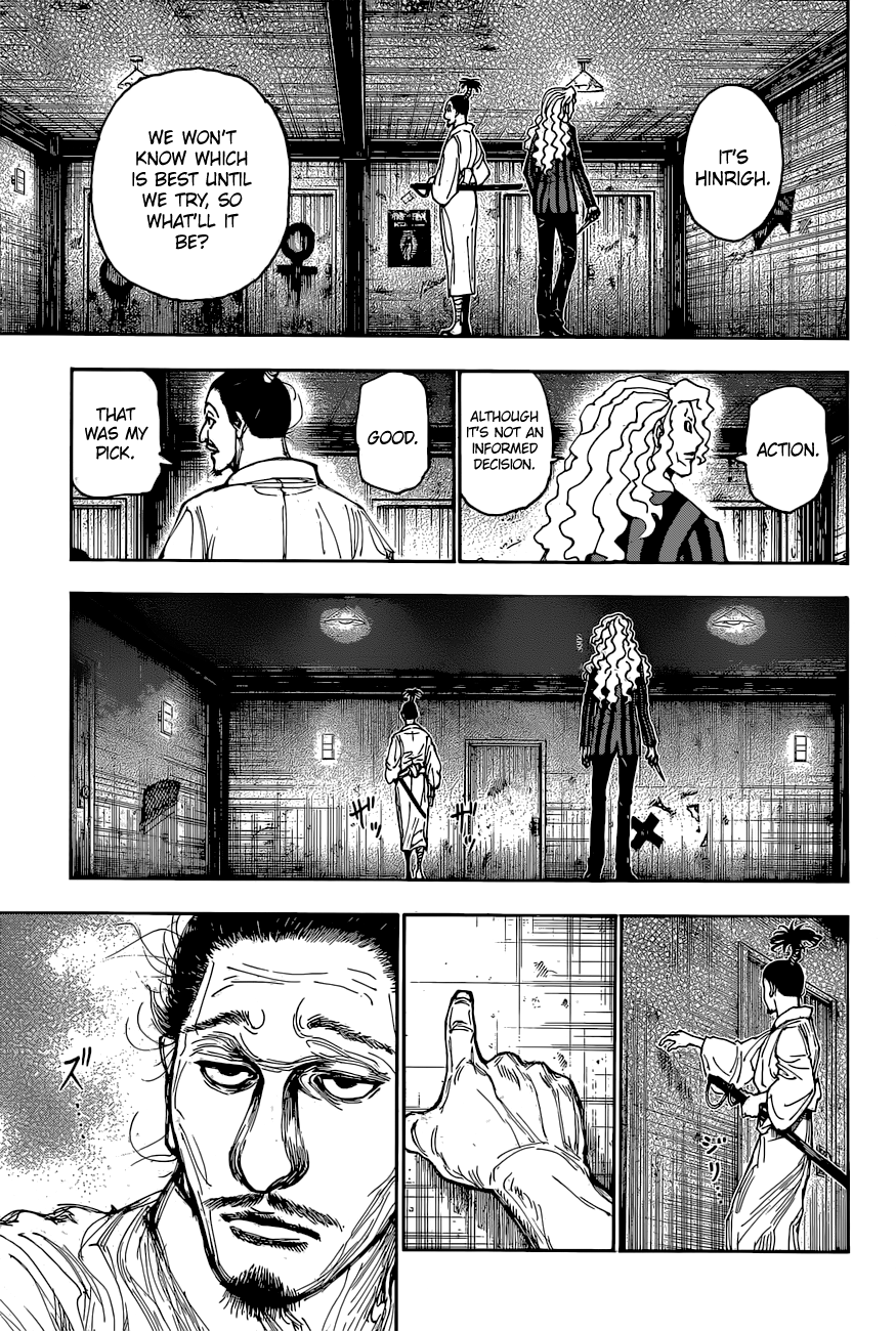 Hunter x Hunter Chap 398 - Next Chap 399