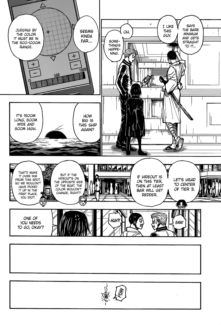 Hunter x Hunter Chap 398 - Next Chap 399