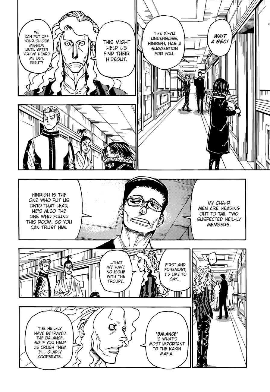 Hunter x Hunter Chap 398 - Next Chap 399