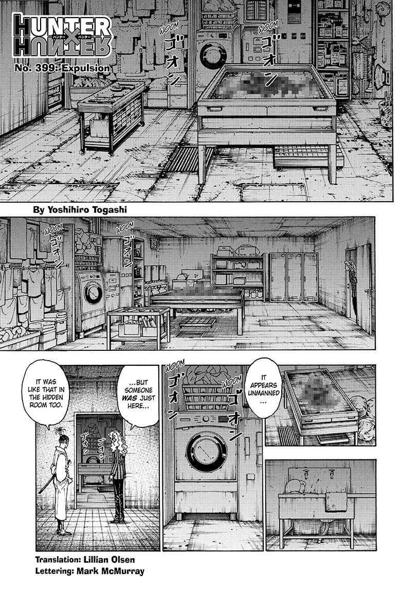 Hunter x Hunter Chap 399 - Next Chap 400