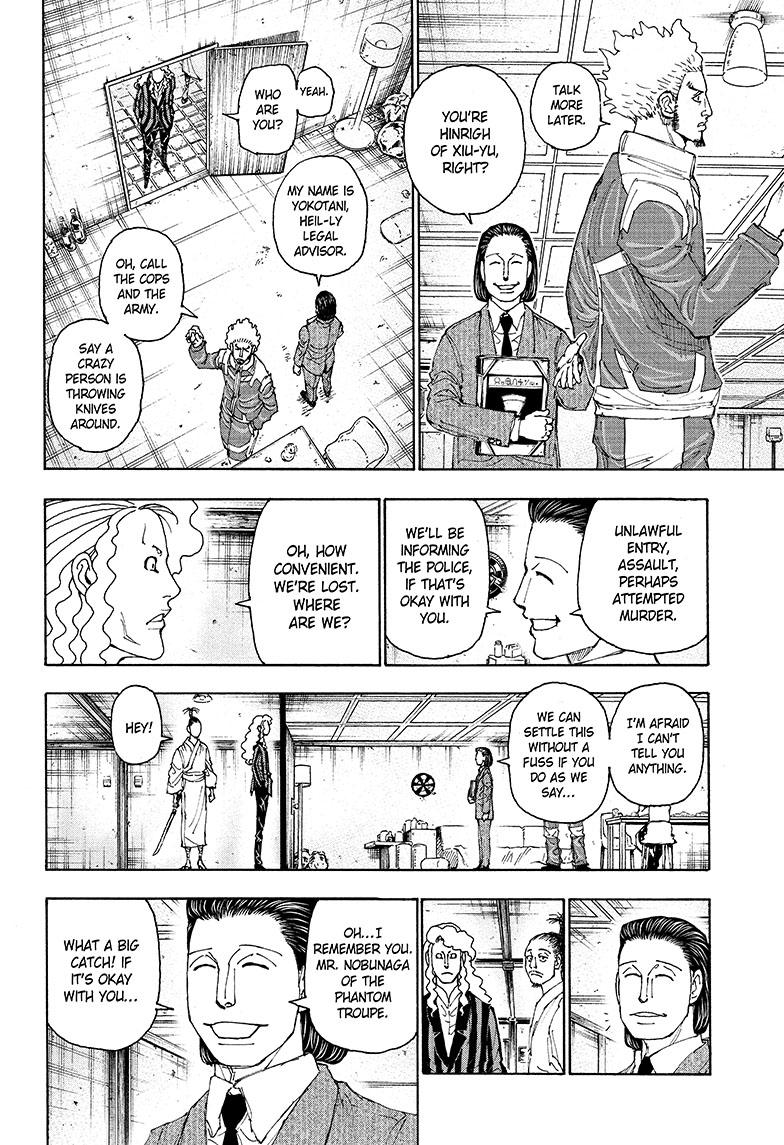 Hunter x Hunter Chap 399 - Next Chap 400