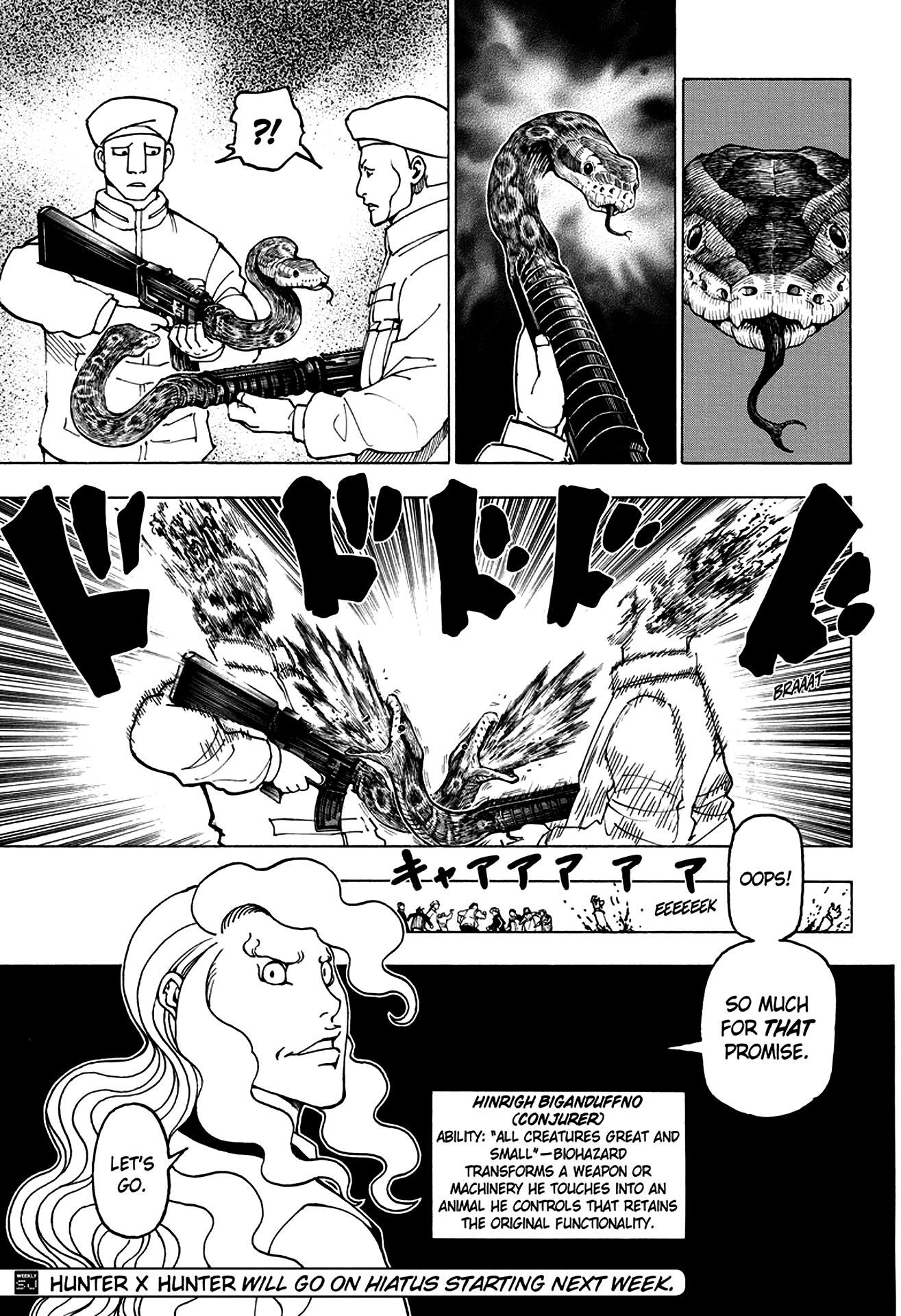 Hunter x Hunter Chap 390 - Next Chap 391