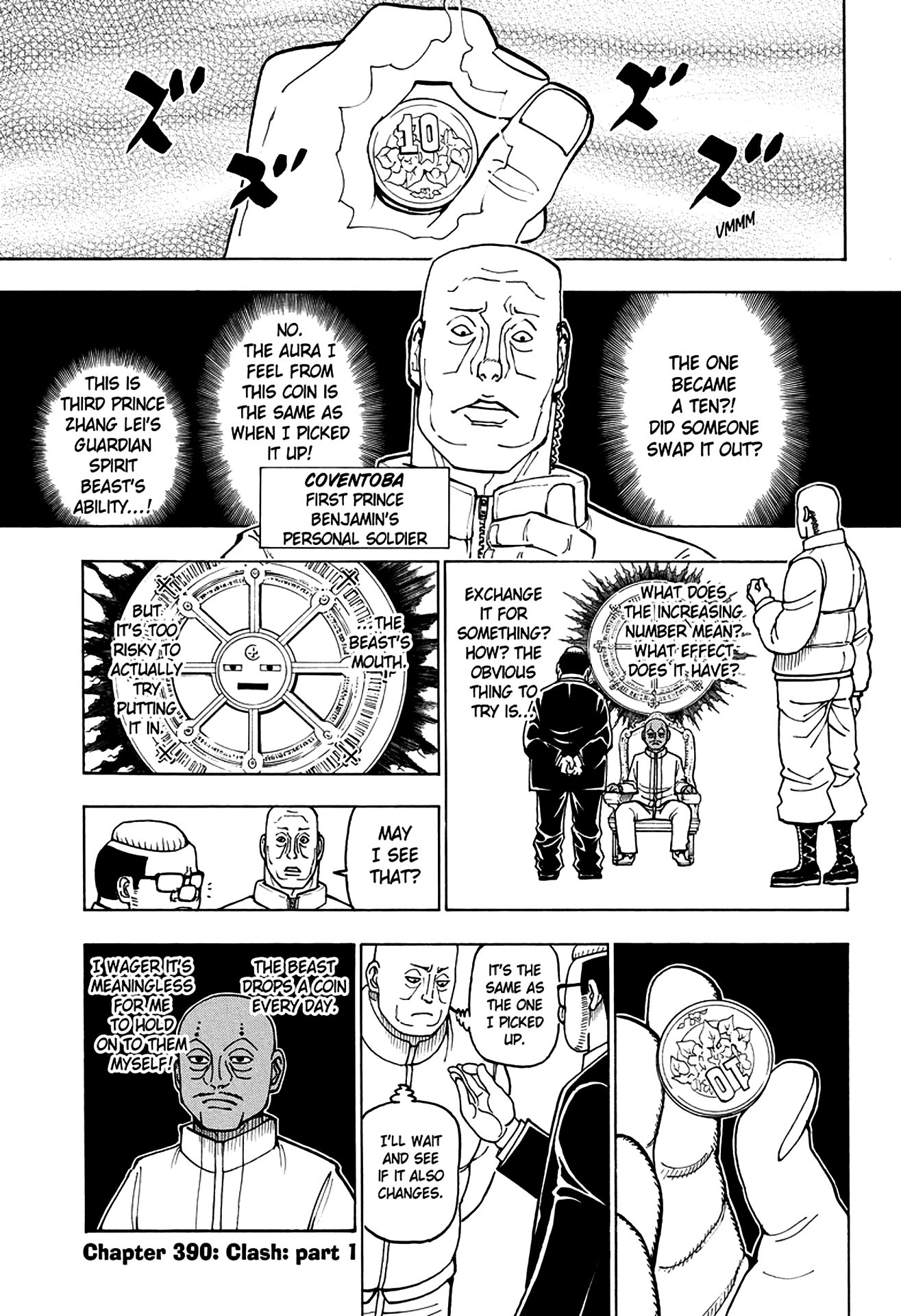 Hunter x Hunter Chap 390 - Next Chap 391