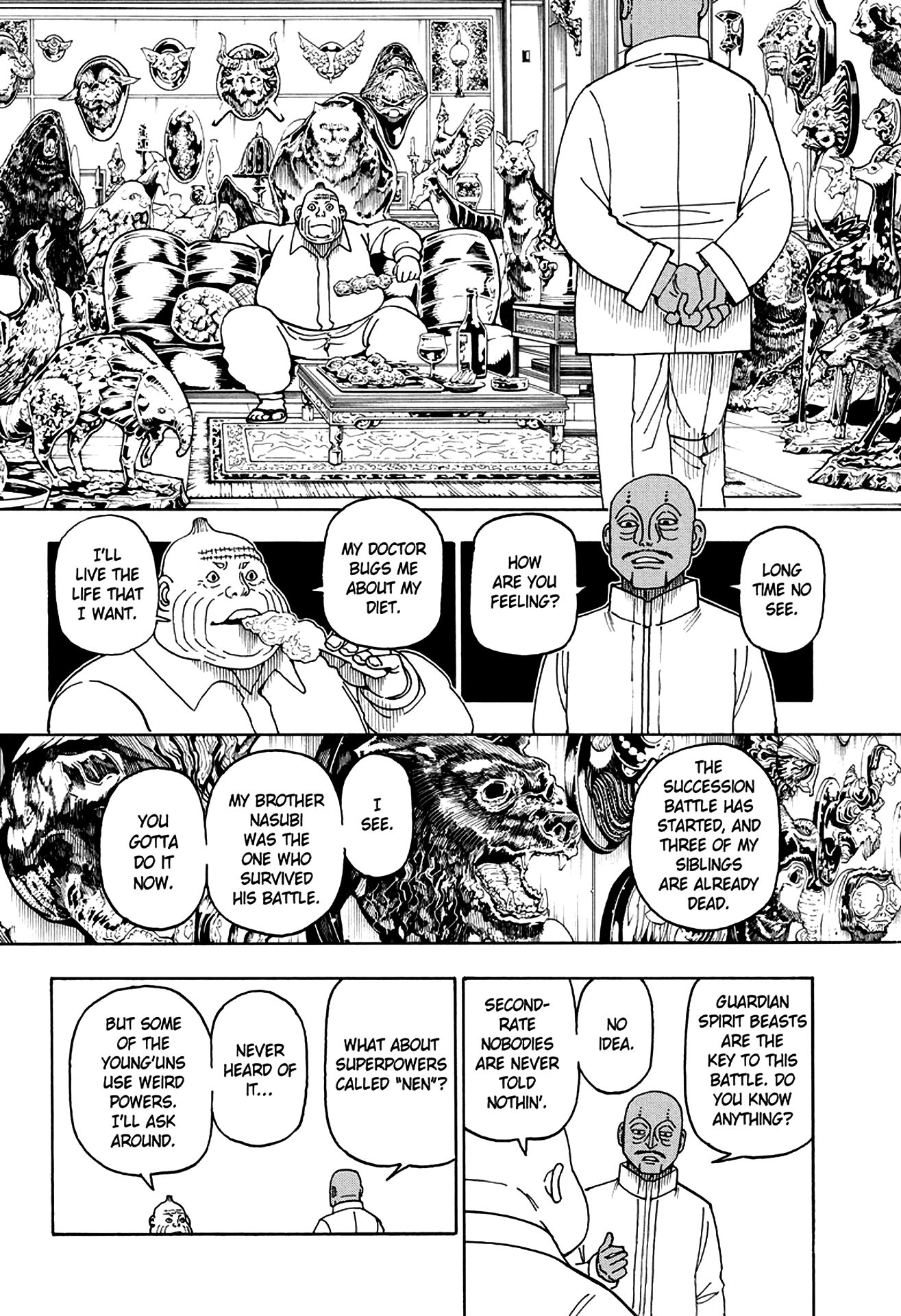 Hunter x Hunter Chap 390 - Next Chap 391