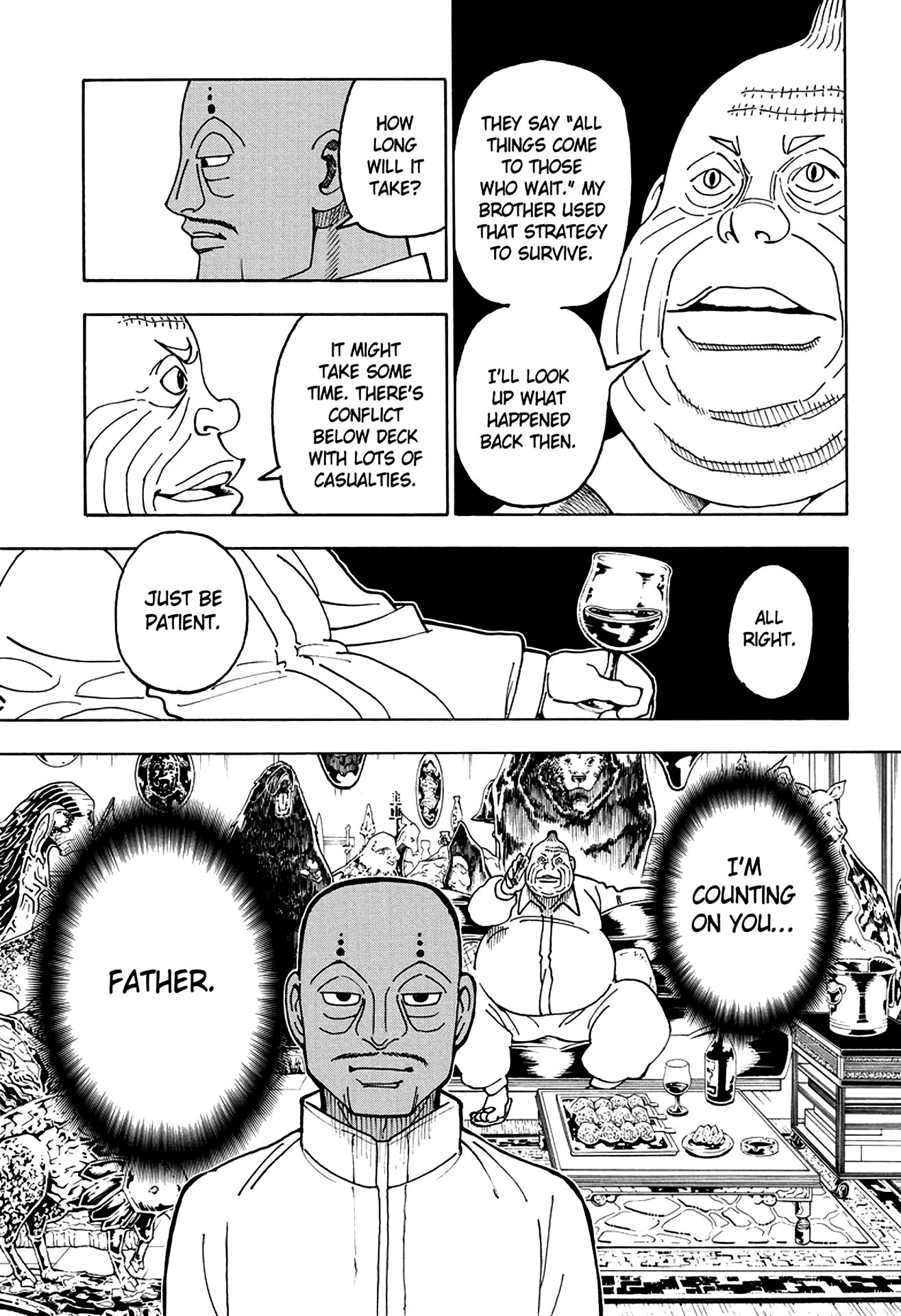Hunter x Hunter Chap 390 - Next Chap 391