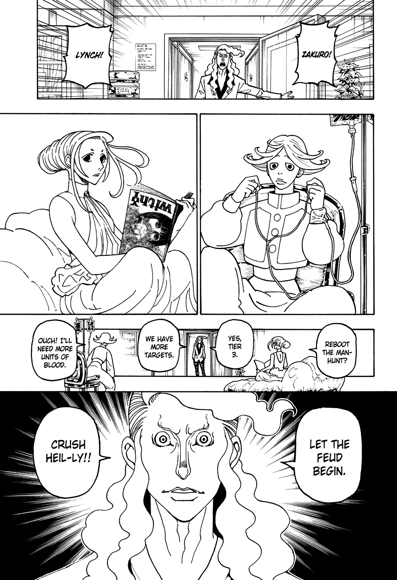 Hunter x Hunter Chap 390 - Next Chap 391