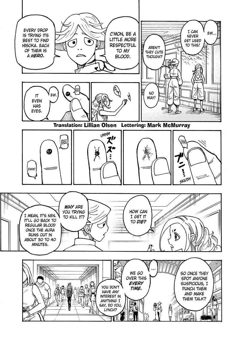Hunter x Hunter Chap 391 - Next Chap 392