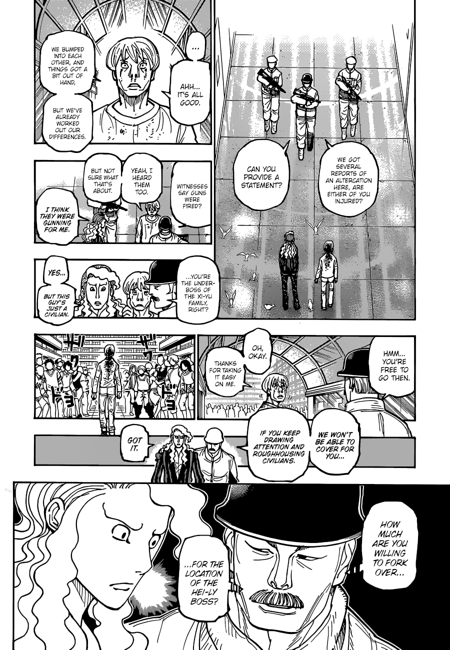 Hunter x Hunter Chap 392 - Next Chap 393