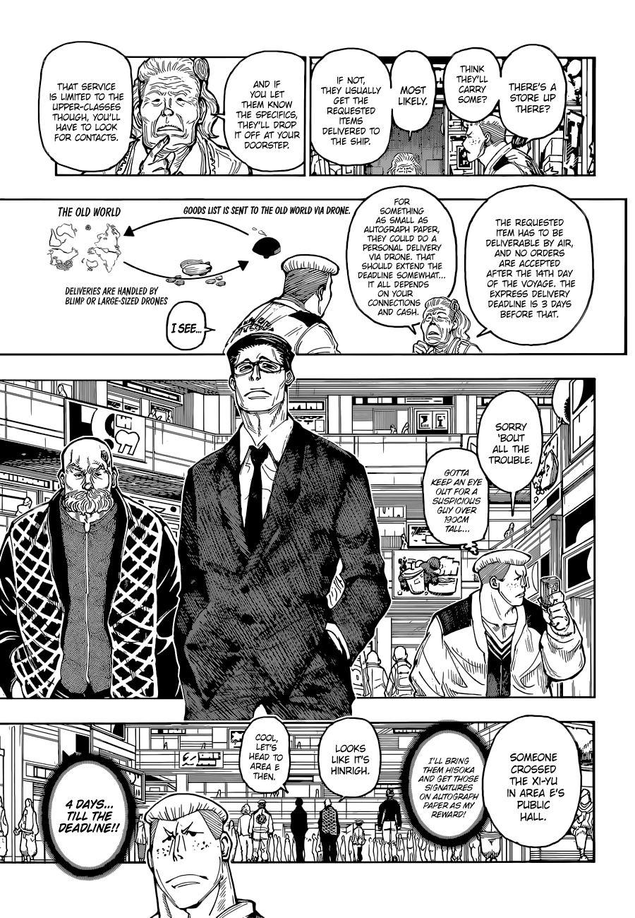 Hunter x Hunter Chap 392 - Next Chap 393