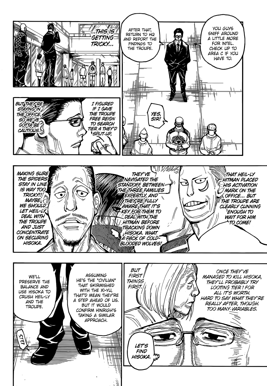 Hunter x Hunter Chap 392 - Next Chap 393