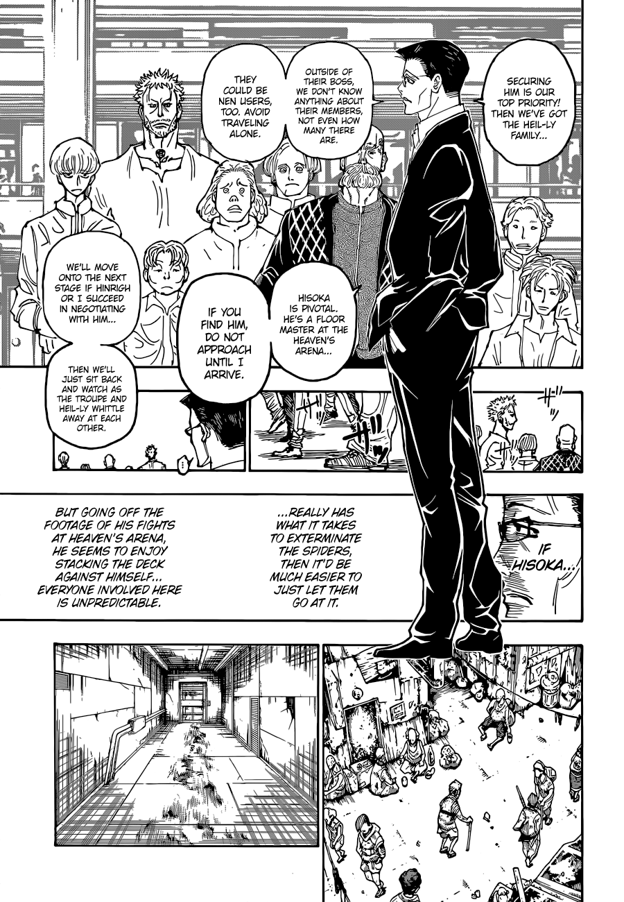 Hunter x Hunter Chap 392 - Next Chap 393