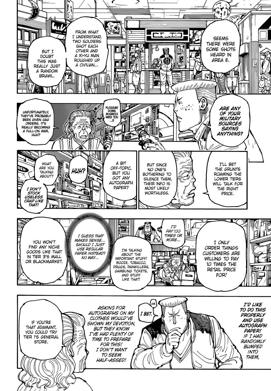 Hunter x Hunter Chap 392 - Next Chap 393