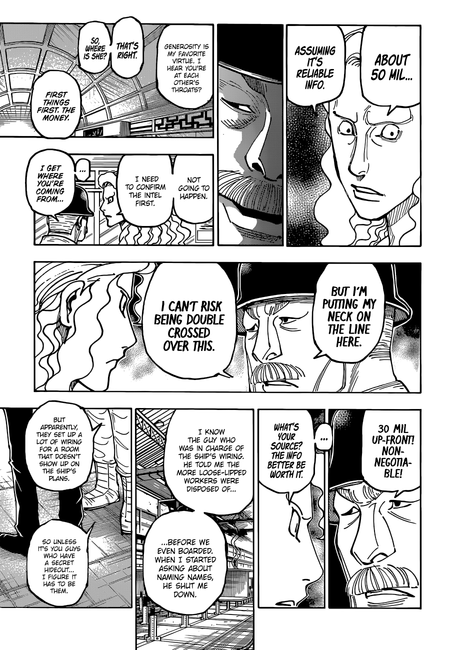 Hunter x Hunter Chap 392 - Next Chap 393