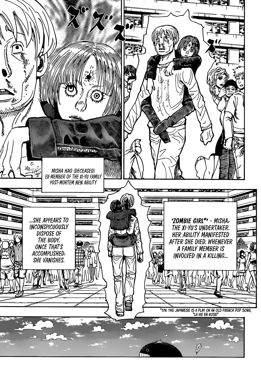 Hunter x Hunter Chap 392 - Next Chap 393