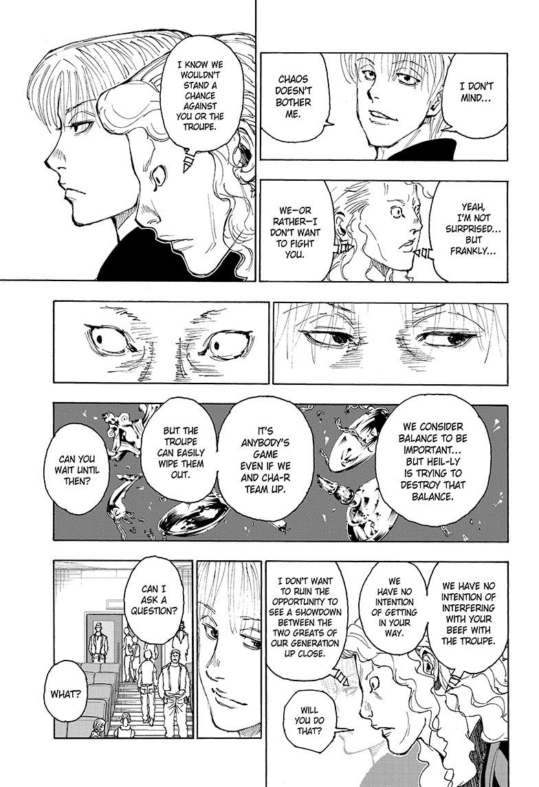 Hunter x Hunter Chap 393 - Next Chap 394